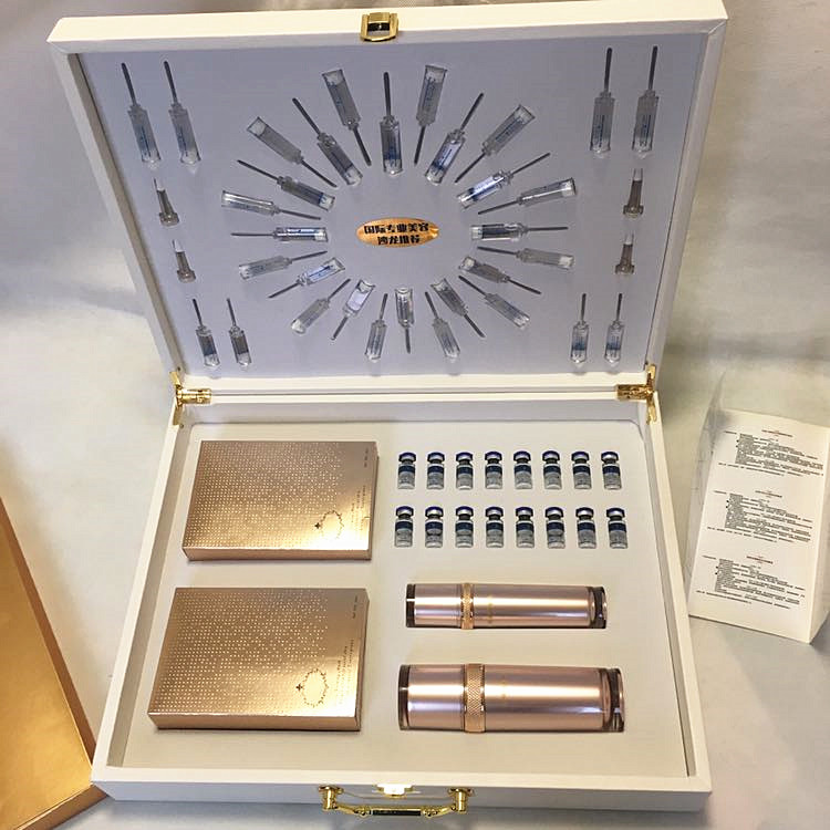 Eye set hộp beauty salon RF cụ đặc biệt bộ chăm sóc vàng chính hãng nhăn quầng thâm nếp nhăn túi mắt cây lăn mắt