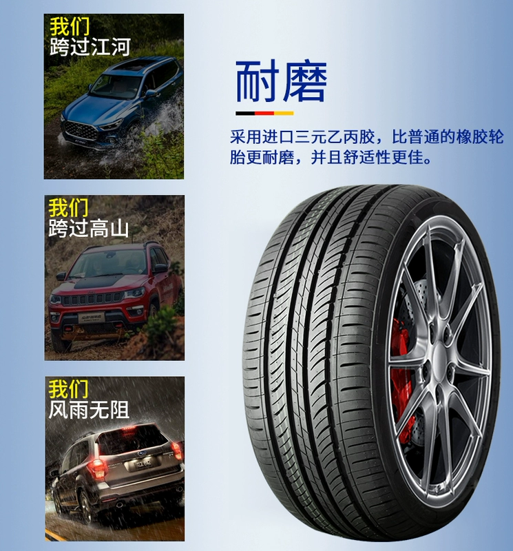 mâm xe oto 16 inch cũ Auto Tyre 225 75R15 -inch LT 225/75R16C Tải dày W5 Shuanglong Aiteng Rest cảnh báo áp suất lốp ổ bi đỡ chặn