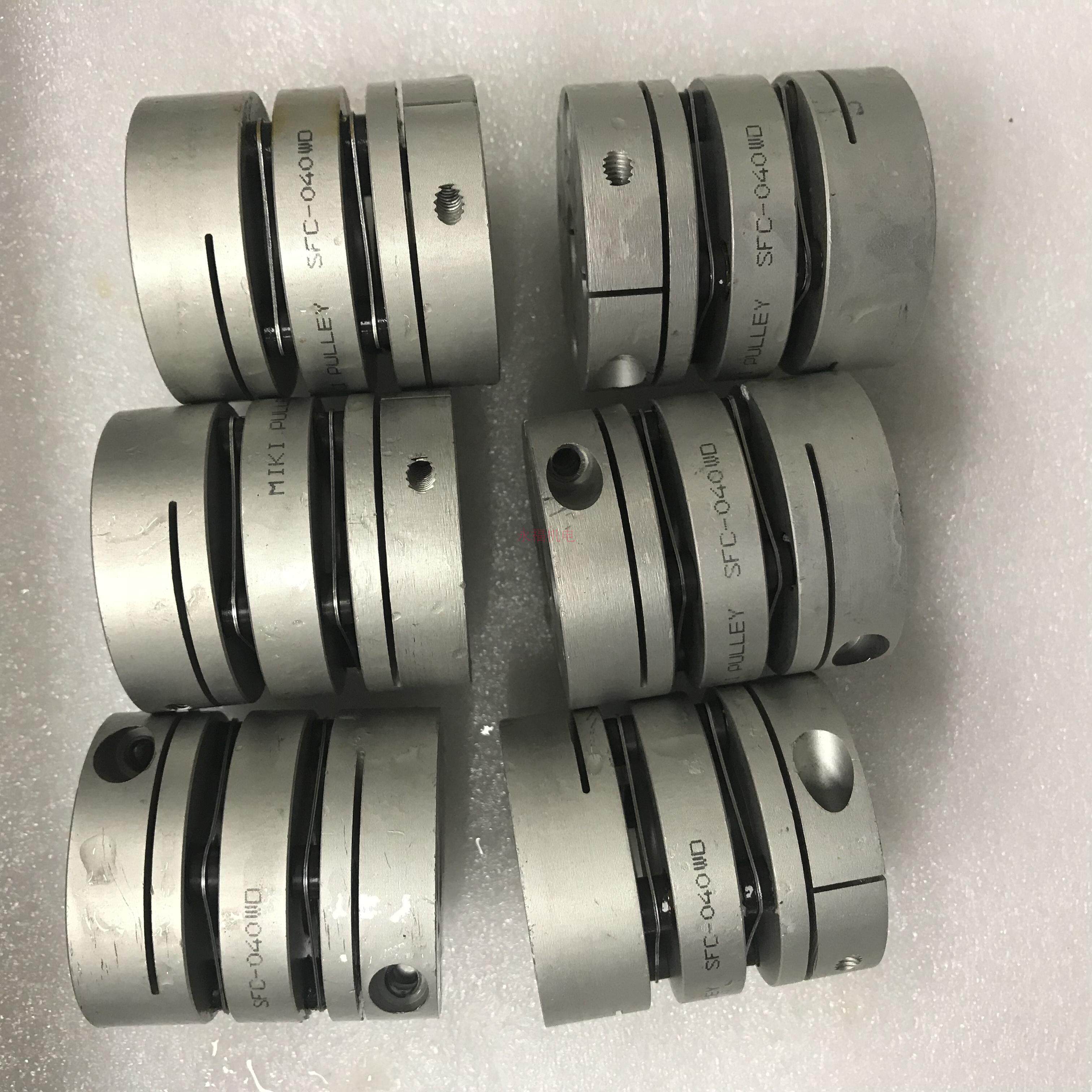 SFC-040WDSFC-035WD Japan MIKI PULLEY Three Wood Couplings Demolition of the Machinery Clear Cabin Inventory