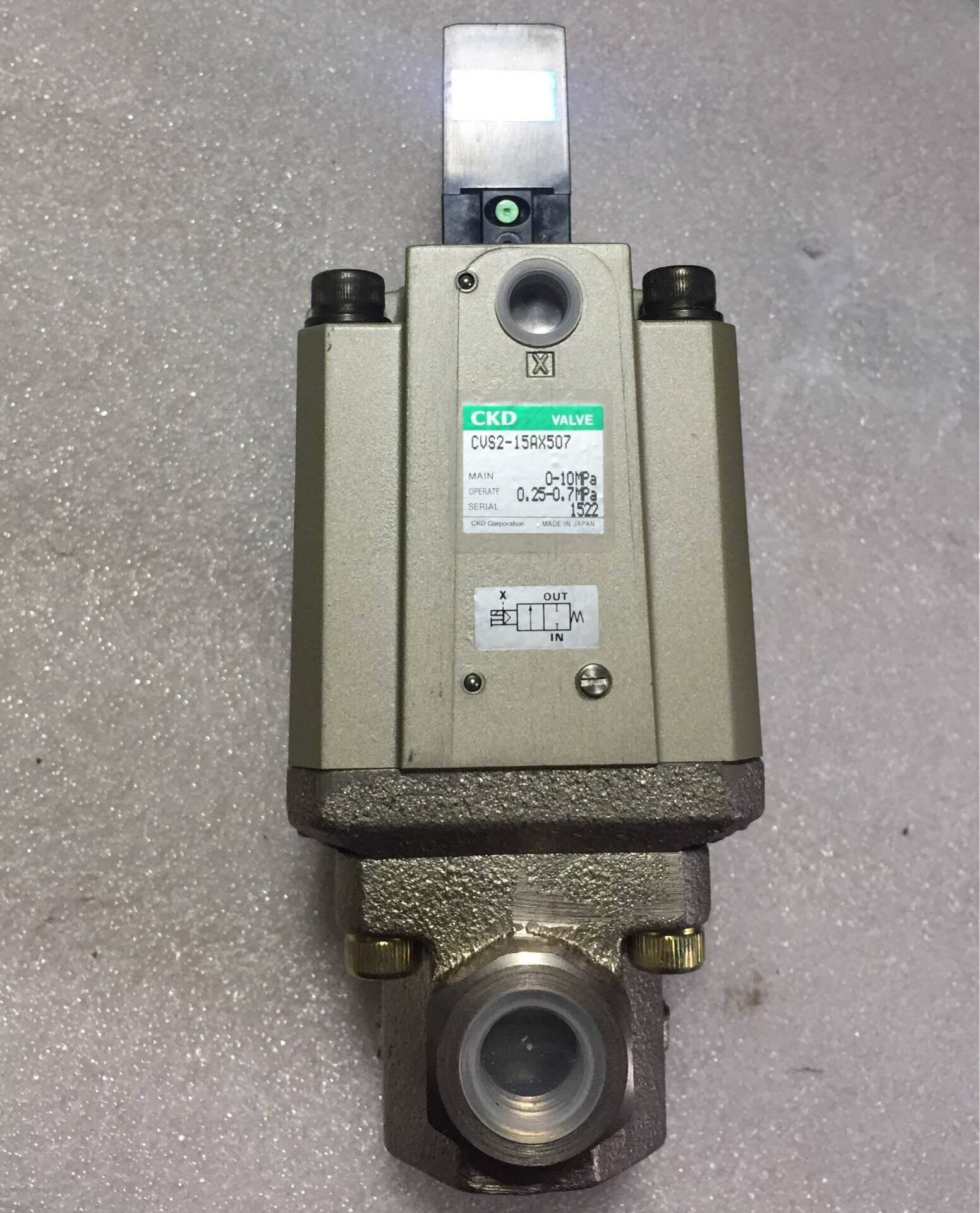 CVS2-15AX507 Japan CKD cooling liquid high voltage magnetic valve original plant completely new