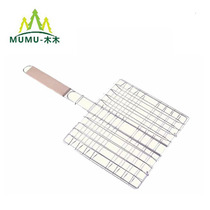 Special barbecue grilled fish clip barbecue mesh frame large commercial coarse mesh clip outdoor tools supplies