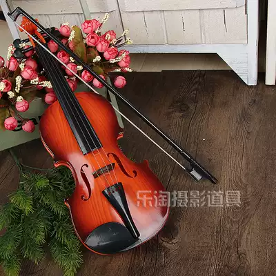 Photography props Children's room toy photo studio props Photo props Shooting props Children's violin theme props