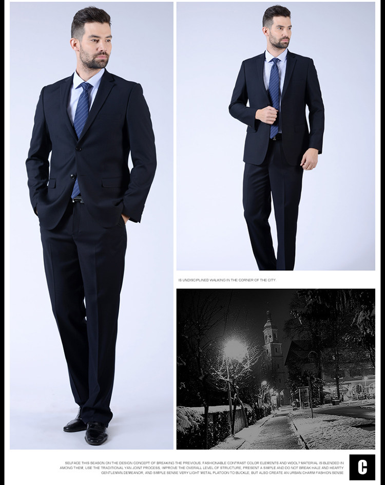Costume homme FIRS en laine pour printemps - Ref 1565844 Image 12