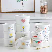 Ceramic stew Cup with lid steamed egg cup hotel Shaxian water stew pot small swallow cup ginseng Cup household soup cup