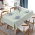 TableCloth Dầu chống thấm dầu -bàn ăn PVC Bàn làm việc Ins Sinh viên FAP Mạng nghệ thuật Mạng lưới Tea Bắc Bắc Âu Red Nordic khăn trải bàn hình oval khăn trải bàn kính Khăn trải bàn