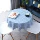 khăn trải bàn pvc Tablecloth PVCLOTH chống thấm và chống lại PVC không có pvc nhà bàn tròn bằng vải tròn bàn gió bàn ăn. khăn trải bàn ăn đẹp khăn trải bàn hoa văn