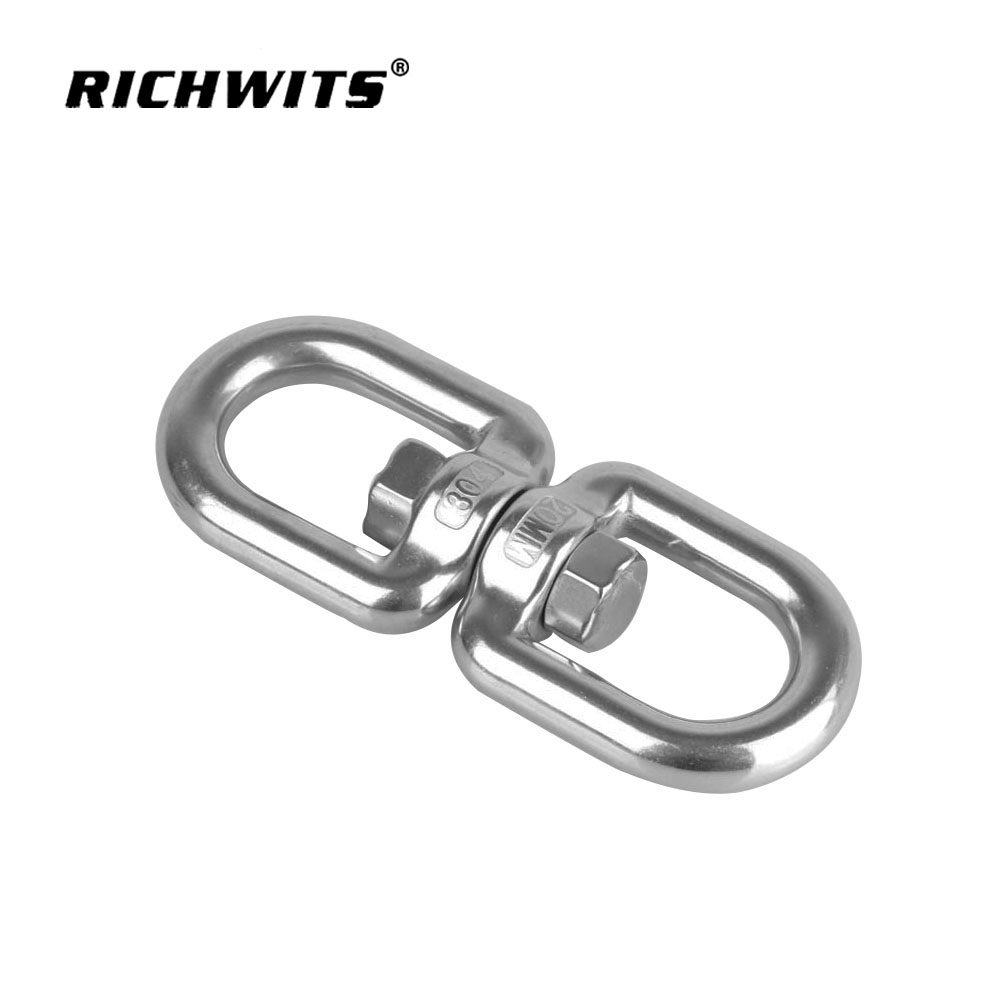 RICHWITS stainless steel ring ring Rotary Rotary 8 - word wire rope chain accessories