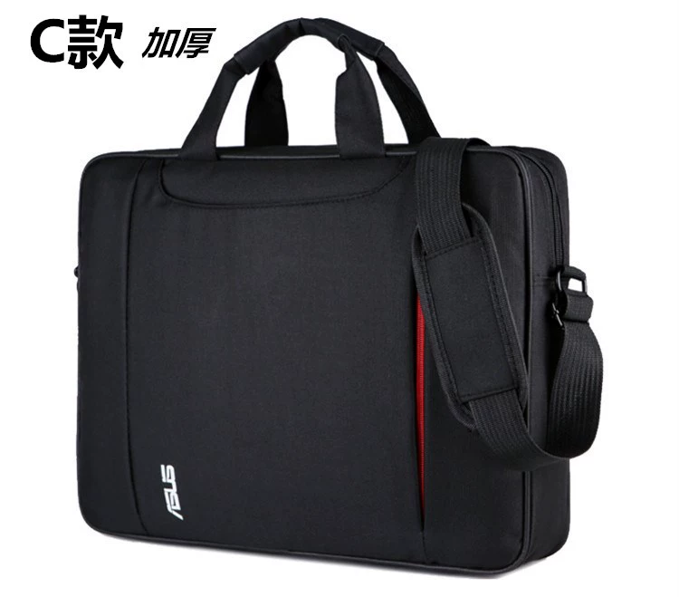 Asus máy tính xách tay máy tính xách tay túi 14-inch 15-inch 15,6 17,3 inch dày túi vai nam và nữ máy tính xách tay túi - Phụ kiện máy tính xách tay