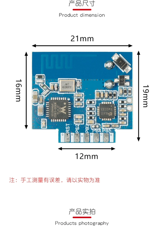 Mô-đun nhận dạng giọng nói ngoại tuyến AI VB10 nhà thông minh Tuya WiFi công tắc điều khiển từ xa-Phiên bản tiếng Trung