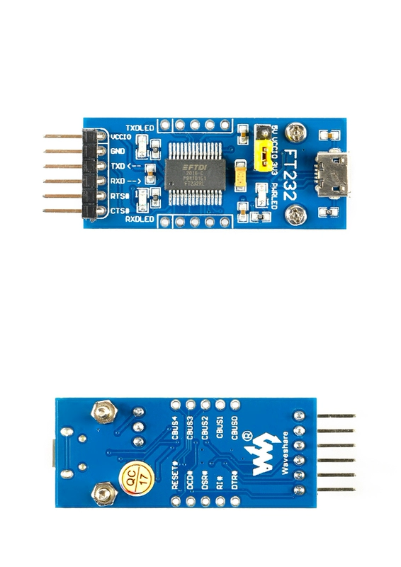 Ban đầu FT232RL chip USB sang UART cổng nối tiếp mô-đun USB sang TTL mô-đun truyền thông nhấp nháy bảng