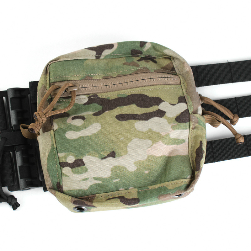 PEW GP square sundries bag Molle with bag vest waist seal hanging bag zipper small side bag sundries bag PEWTAC