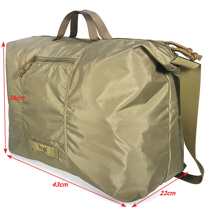 FLYYE Informative Folding Kit Bags Light Ctrip Carry-on Single Shoulder Satchel Oversized Shopping Outdoor