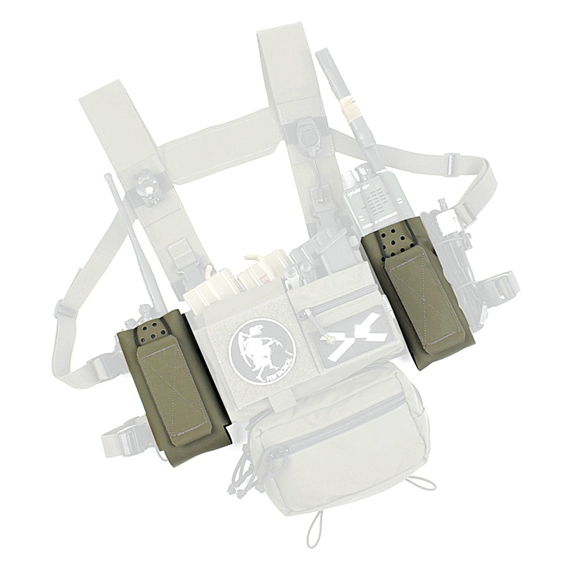 PEW Tactical Chest Mount Expansion Kit Type 1 The Thing 1 MK3 MK4 D3 Radio Water Bottle Kit