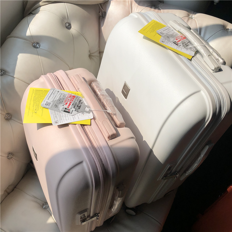 Japan MARRLVE lotus root pink teenage girl 26 suitcase PC universal wheel care 20 den case man 24 lalever box