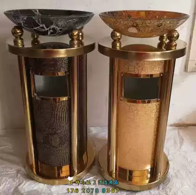 Hotel lobby trash can corridor aisle ash bucket KTV bar nightclub big trash can Royal seat