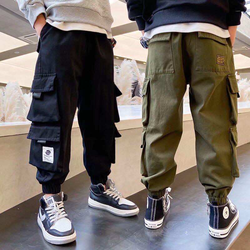 Pants Boys Spring and Autumn New Children Autumn Trousers Autumn Trousers Fall Trousers