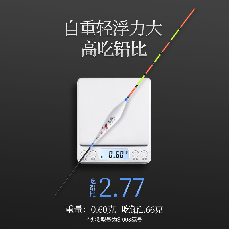 纳米枣核型鱼漂:为草洞中的浅水戏钓而生