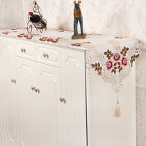 Shoe cabinet cloth cover rectangular European long strip shoe cabinet cover dust-proof simple home TV cabinet cloth tablecloth fabric
