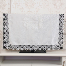 European TV Hood dust cover LCD TV set 50 inch 55 inch 43 inch 65 inch cloth lace cover towel