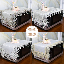 Gransee microwave cover cloth dust cover oven hood bed head cabinet cloth cover towels universal shade cloth dust cloth for home