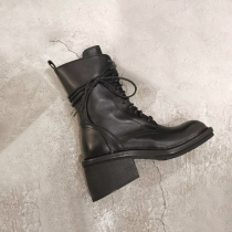 Womens shoes heel 6 5cm chunky-heel strap autumn and winter