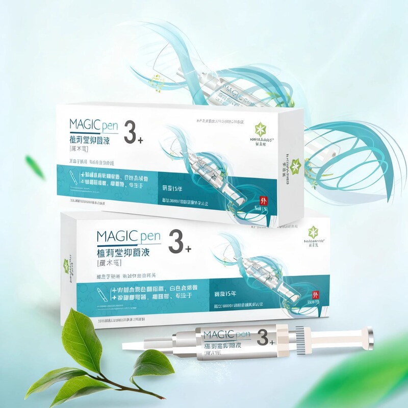 Zhilidang 3+ Magic Pen Gray Nail Color Changing Thickening and Repairing Nail Nutrient Oil for Thin, Brittle, and Broken Nails