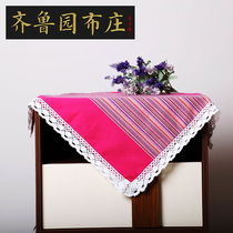 Pure Cotton Old Coarse Buds Lace cover Dust Cover Cloth Notebook Computer Munbu Sofa Back Cloth Accessories Towels