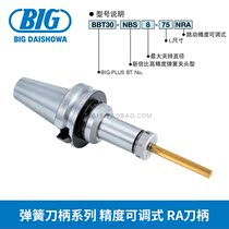BIG Showa and Spring Handle Series Accuracy Adjustable RA Handle BBT30-NBS8-75NRA