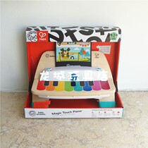 German smart touch electronic piano baby early education melody rhythm wooden childrens music educational toy