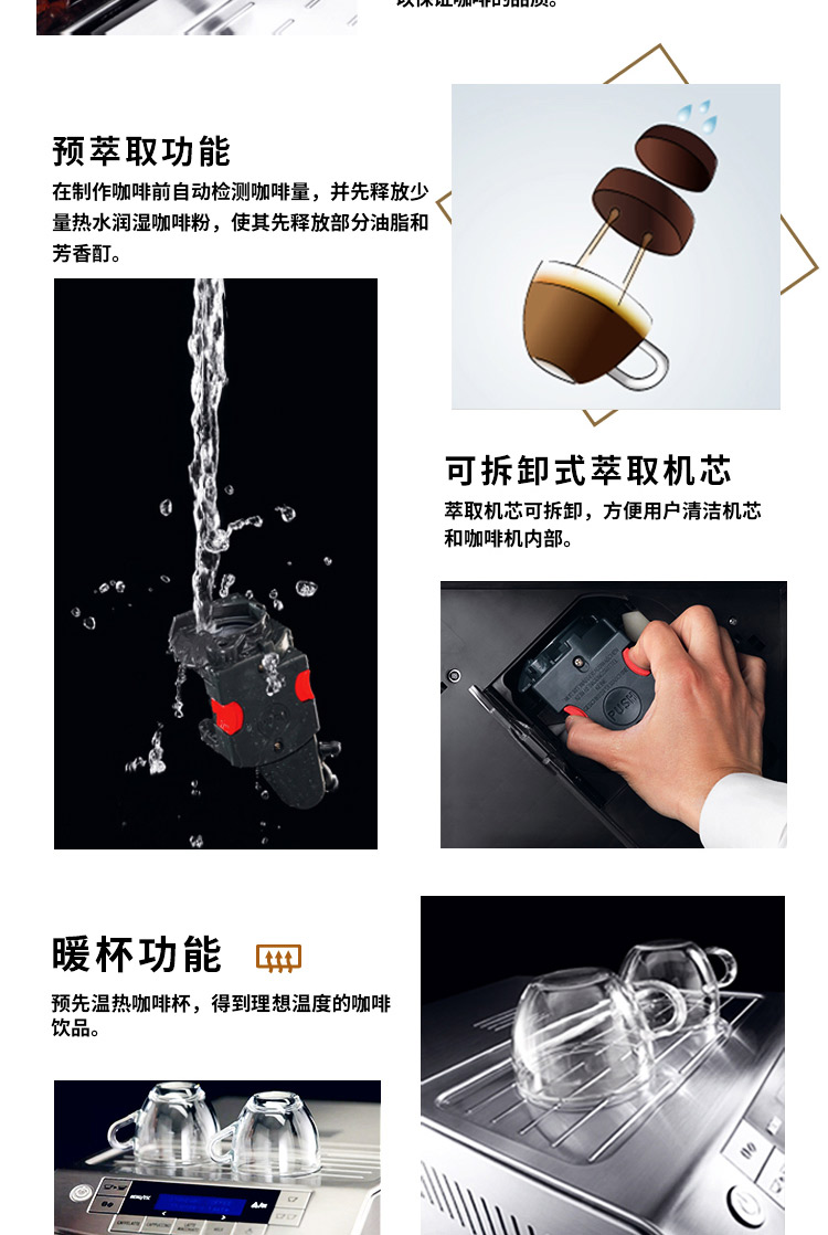 Delonghi / 德 ECAM28.465.M máy pha cà phê gia dụng tự động thương mại Ý có bình sữa - Máy pha cà phê máy pha cà phê elmich