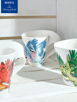 villeroyboch German Villeroy Boch imported creative coffee cup ceramic illustration hand-painted animal mug gift box