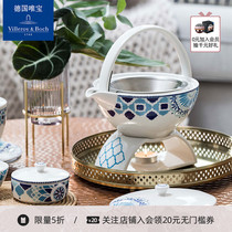 villeroyboch Germanys meritocratic tea tea tea tea tea tea tea set suit home living room Medina