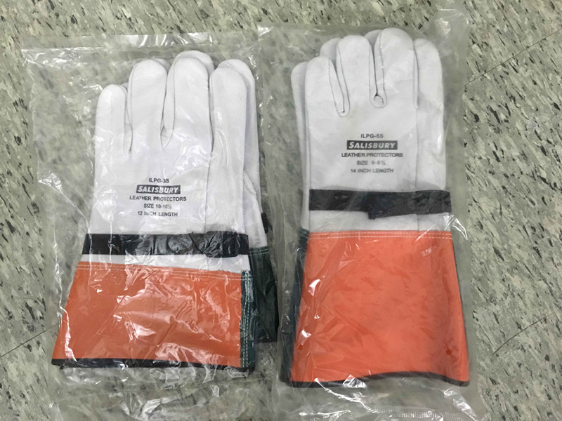 Leather Protective Gloves ILPG-3S 5S US Imported Sheepskin Protective Gloves Salisbury