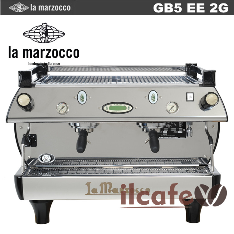 Italian LA MARZOCCO GB5 EE commercial dual boiler double head hand controlled semi-automatic espresso