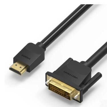 DVI to HDMI cable mesh double magnetic ring DVI to HDMI transfer cable transmission line length 1 5 meters