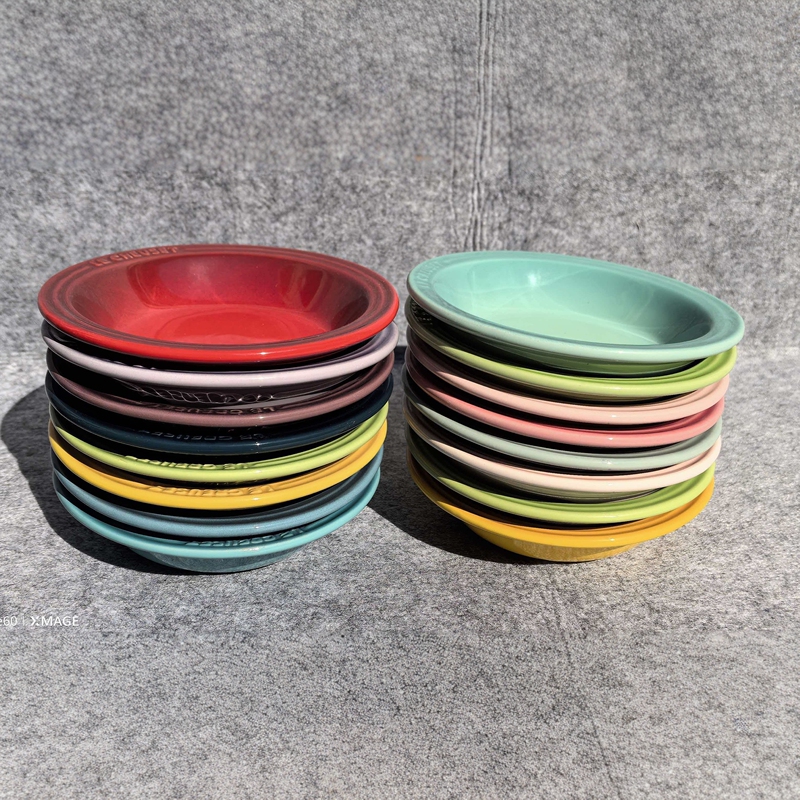 French Le Creuset Stoneware Tableware 15cm Appetizer Plate Pet Snack Plate