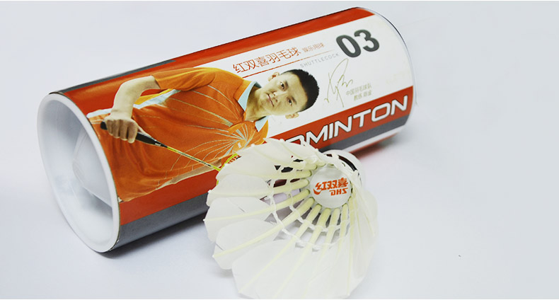 [Mua 5 miễn phí 1] Sức mạnh cầu lông đôi Hạnh phúc không dễ dàng để đốt bóng tập luyện trong nhà và ngoài trời đích thực cước vợt cầu lông