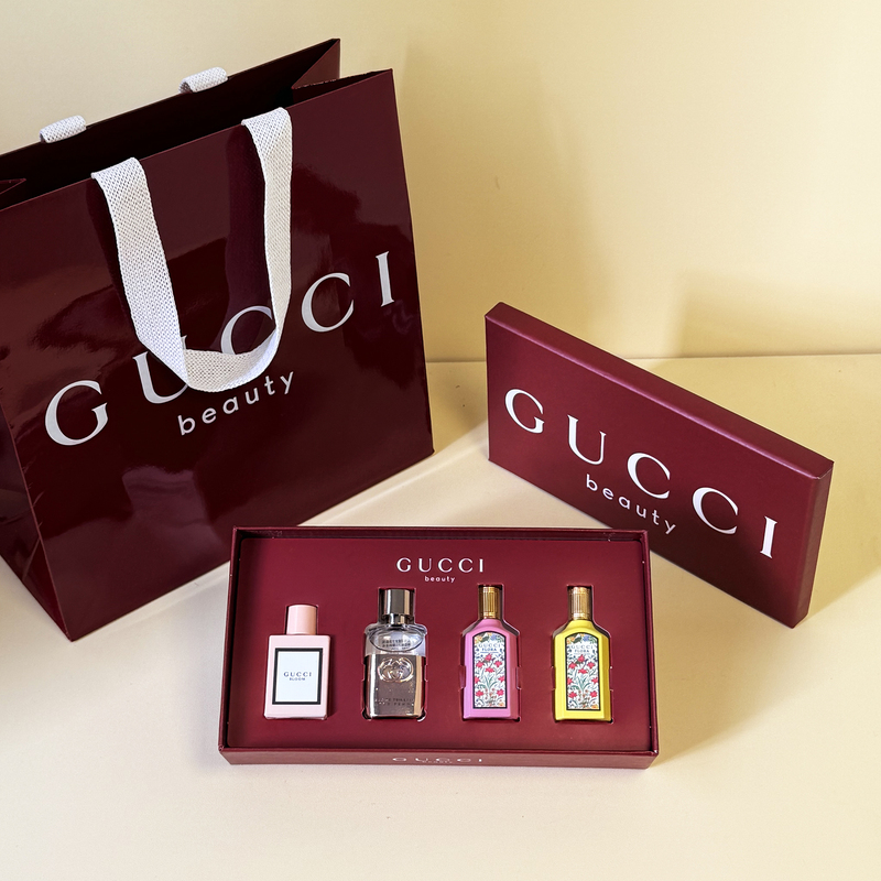Gucci Women's Sample Perfume Four-Piece Set Dreamy Gardenia 5ml Floral Joy Gift Set Christmas Gift Gucci Women's Sample Perfume Four-Piece Set Dreamy Gardenia 5ml Floral Joy Gift Set Christmas Gift