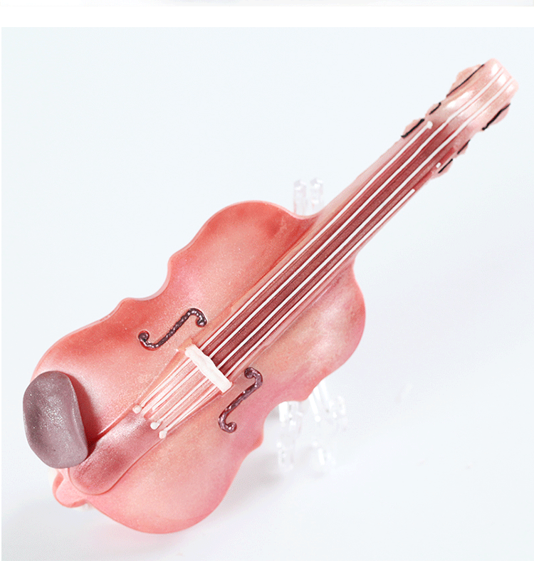 Guitar mới công cụ violon khuôn bánh fondant trang trí Khuôn sô cô la stereo DIY khuôn nướng tay khuon banh bao