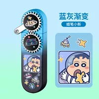 Космонавт, мелки, градиент