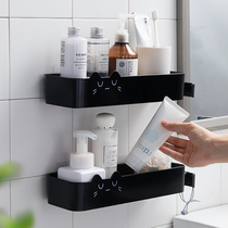 New bathroom rack toilet wall hanging non-perforated toilet toilet toilet wash table supplies wall storage rack