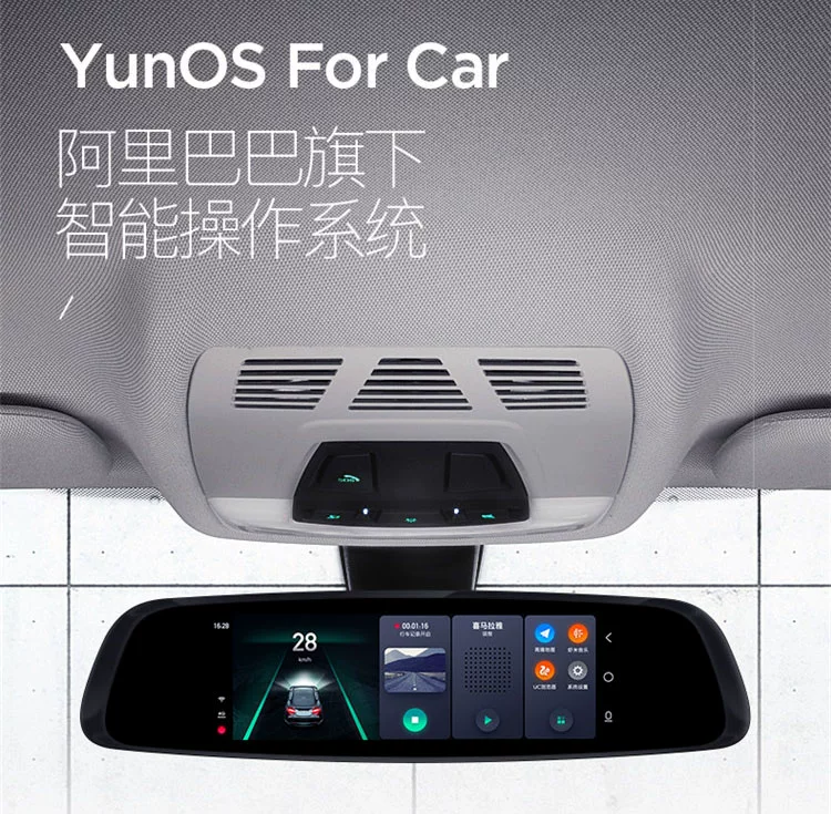 Для назад-видоискателя Sky Eye Yunos Smart Cloud A8 видеорегистратор с прибл. электронным «помощником» — установка «всё-в-одном»