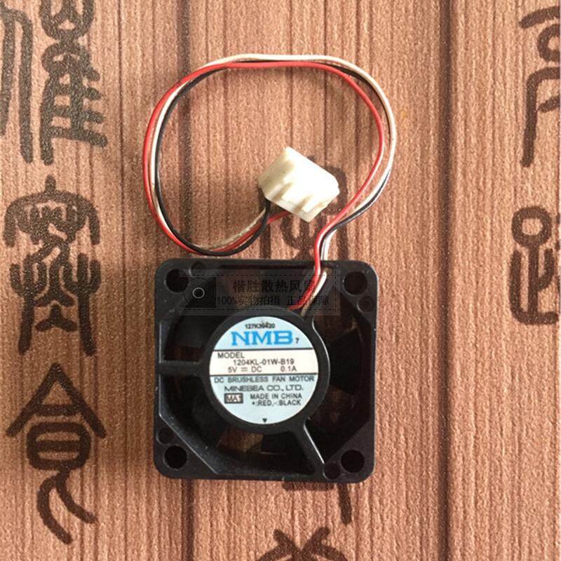 Original dress NMB-MAT 1204KL-01W-B19 3CM 3010 5V0 1A 3 Line small heat dissipation fan