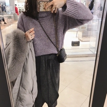 Mushroom Mushroom Sweet Little Sister Strappy Knitting Medium-length dress