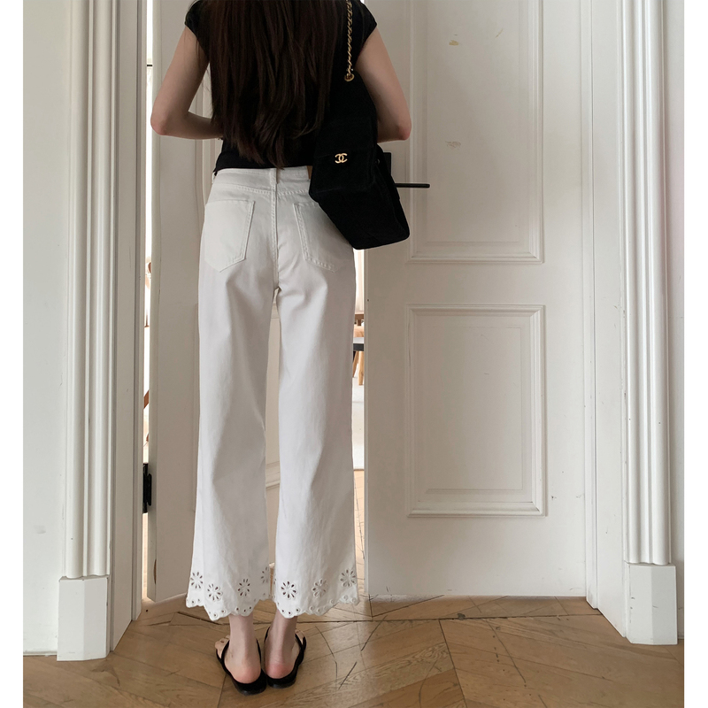 Golden Mushroom Comfort Cruise Summer Divine Lace Pants/Tencel Linen Embroidered Lace Jeans Golden Mushroom Comfort Cruise Summer Divine Lace Pants/Tencel Linen Embroidered Lace Jeans