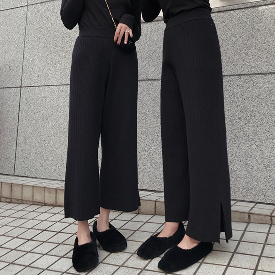 Golden Mushroom Mushroom Town Shop treasure eight-point pants upgraded version 2 versions of foreign gas pit knitted lazy pants