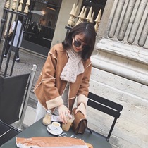 Golden mushroom mushrooms are warm for the winter and keep warm I love fluffy suede jackets every year