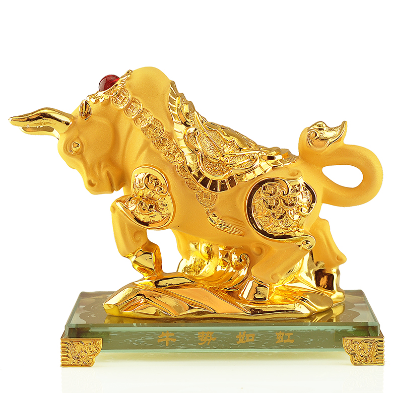 Lucky 12 Zodiac đồ trang trí bộ đầy đủ của 12 con chuột hoàng đạo, gia súc, thỏ, thỏ, rắn, ngựa, khỉ, gà, lợn, lợn, hàng thủ công