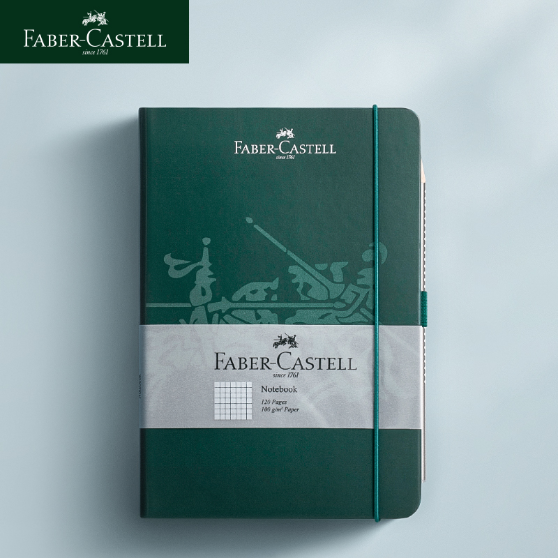 (New Year's Ex-gratia) Whiplagia A5 Deep Green Pink Pink Rider Notebook with Silver Shining Pencil Gift Box Loaded With a Gift Gift