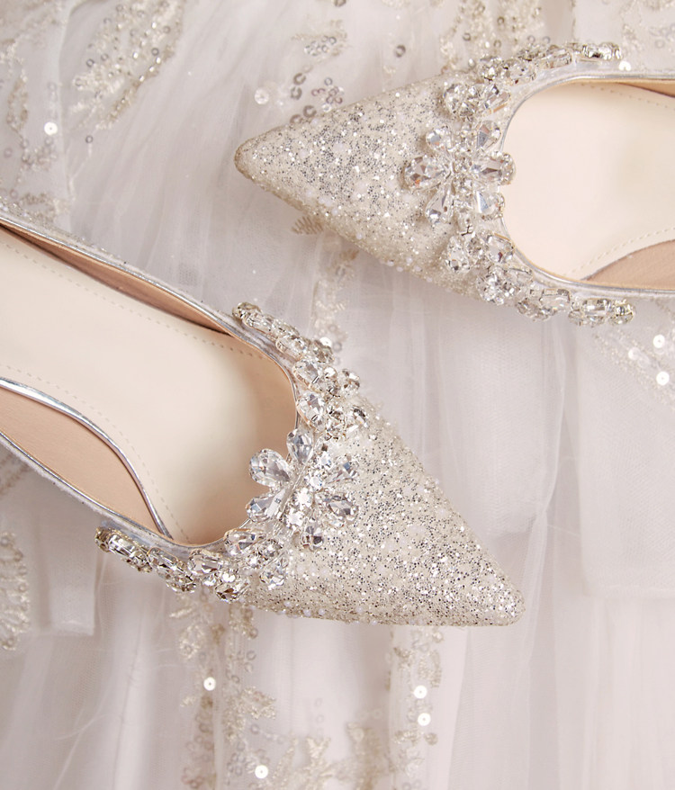 Enchanting 2025 Autumn Bridal Stilettos: Sparkle for Your Big Day - Detail image 3